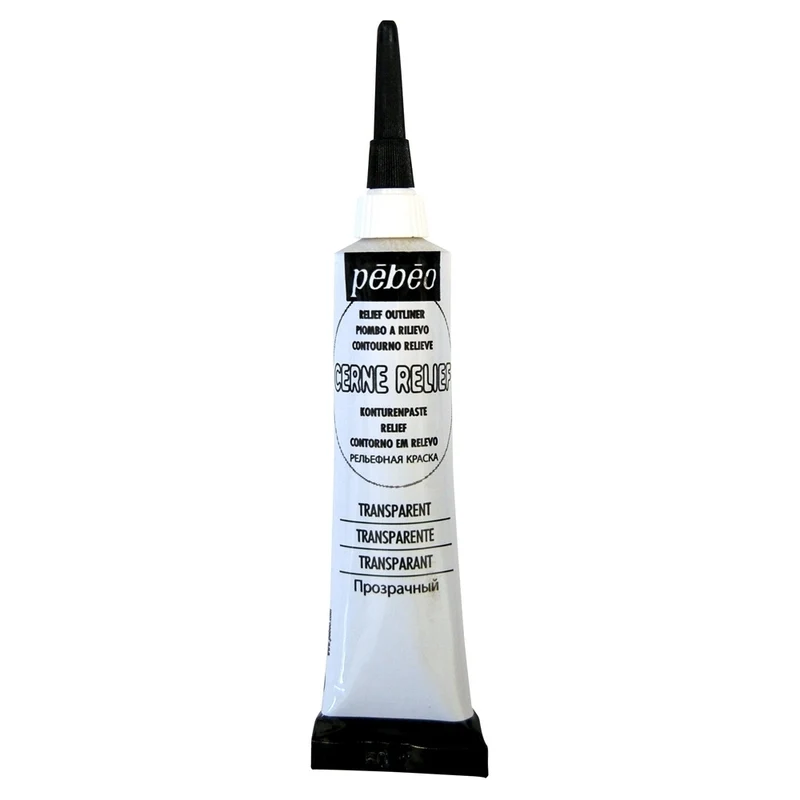 Pebeo - Glass & Tile Outliner - Cerne Relief - Transparent 20ml