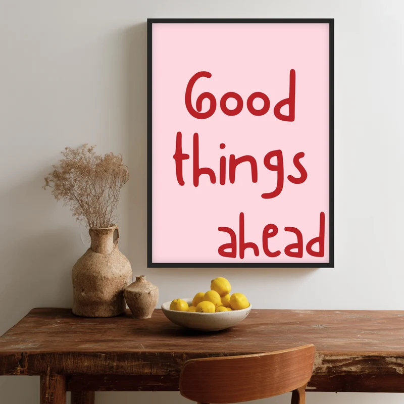 Positive Zukunft Poster