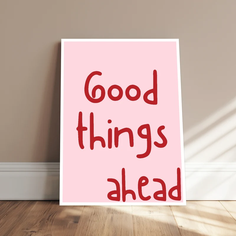 Positive Zukunft Poster