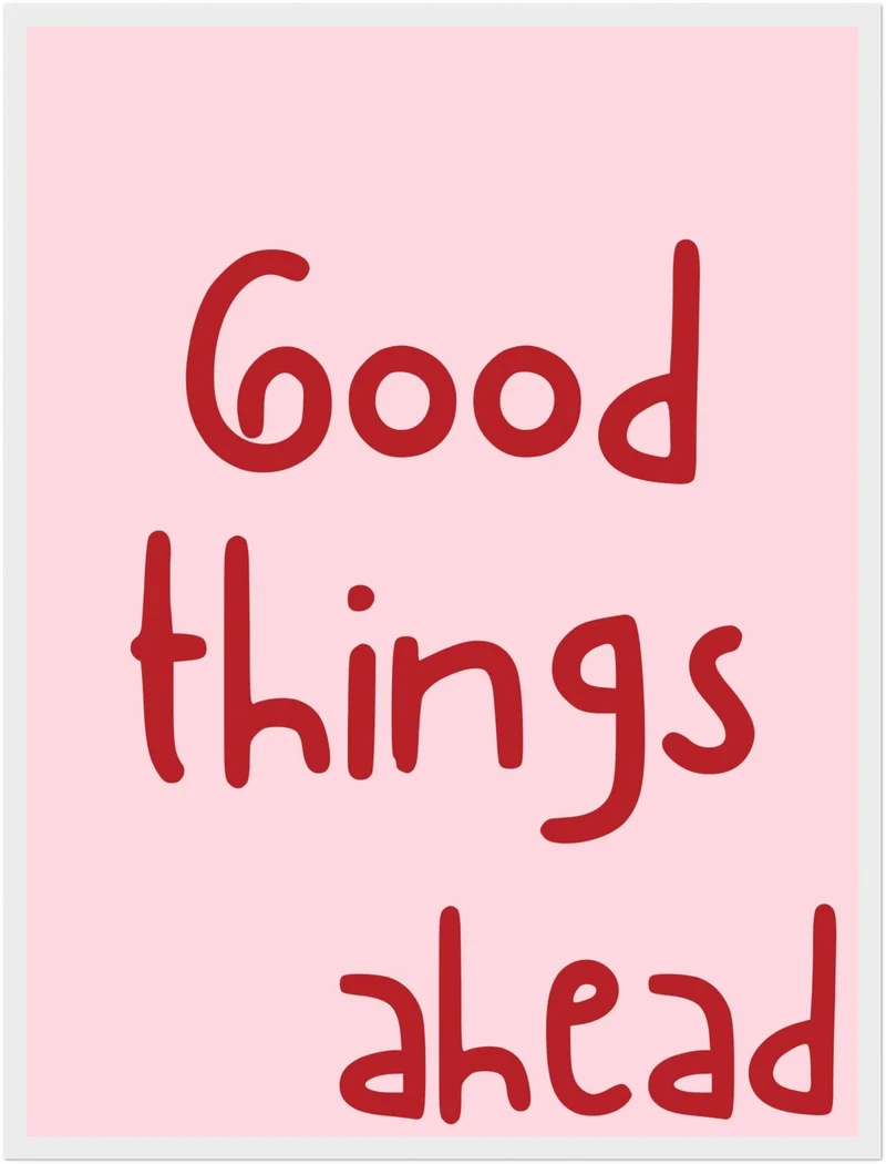 Positive Zukunft Poster