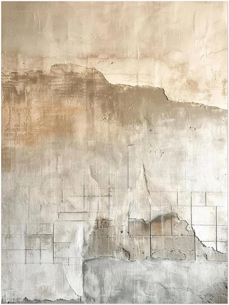 Verwitterte Wandtextur Leinwandbild