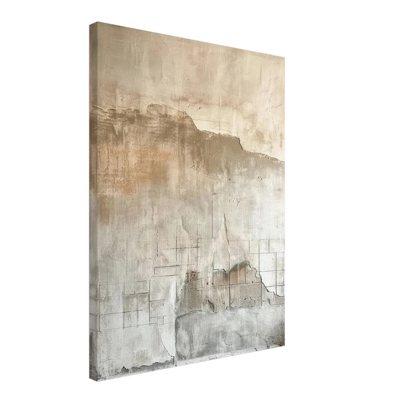 Verwitterte Wandtextur Leinwandbild