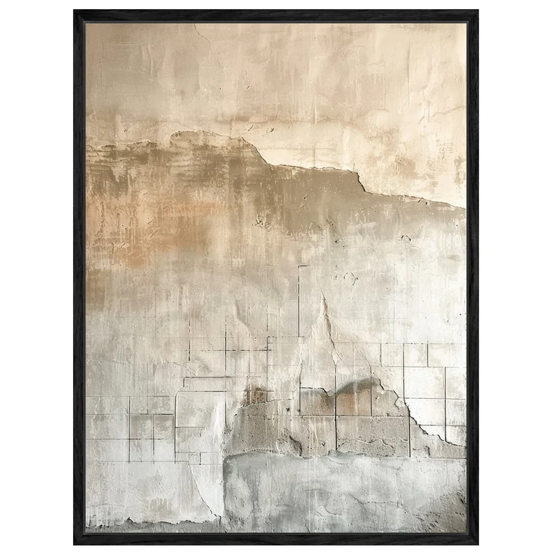 Verwitterte Wandtextur Leinwandbild