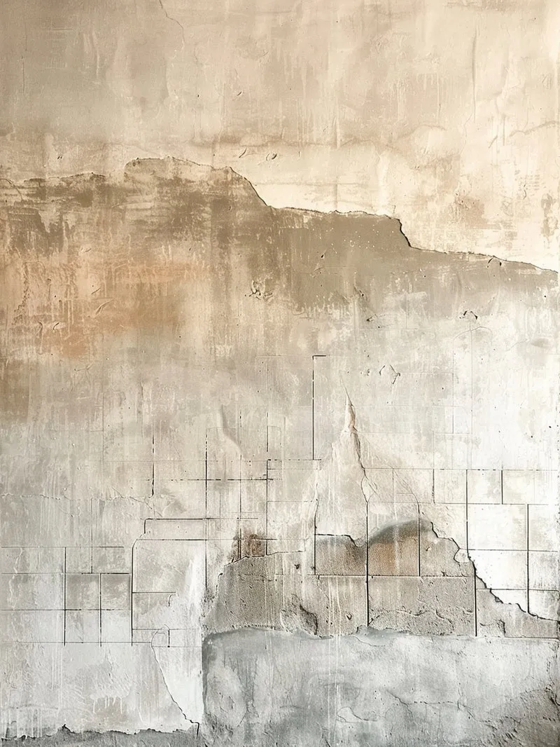 Verwitterte Wandtextur Poster