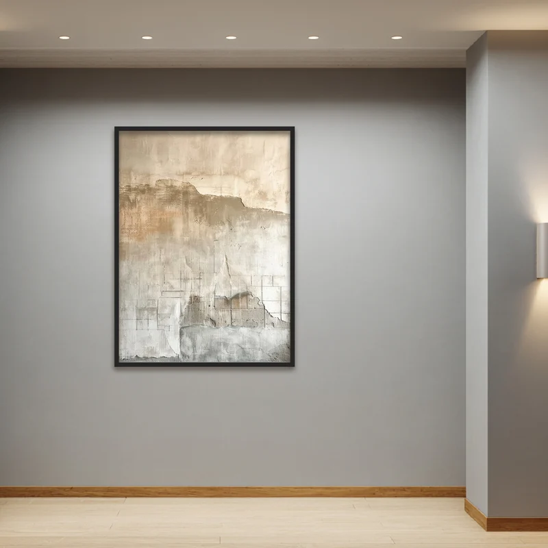 Verwitterte Wandtextur Poster