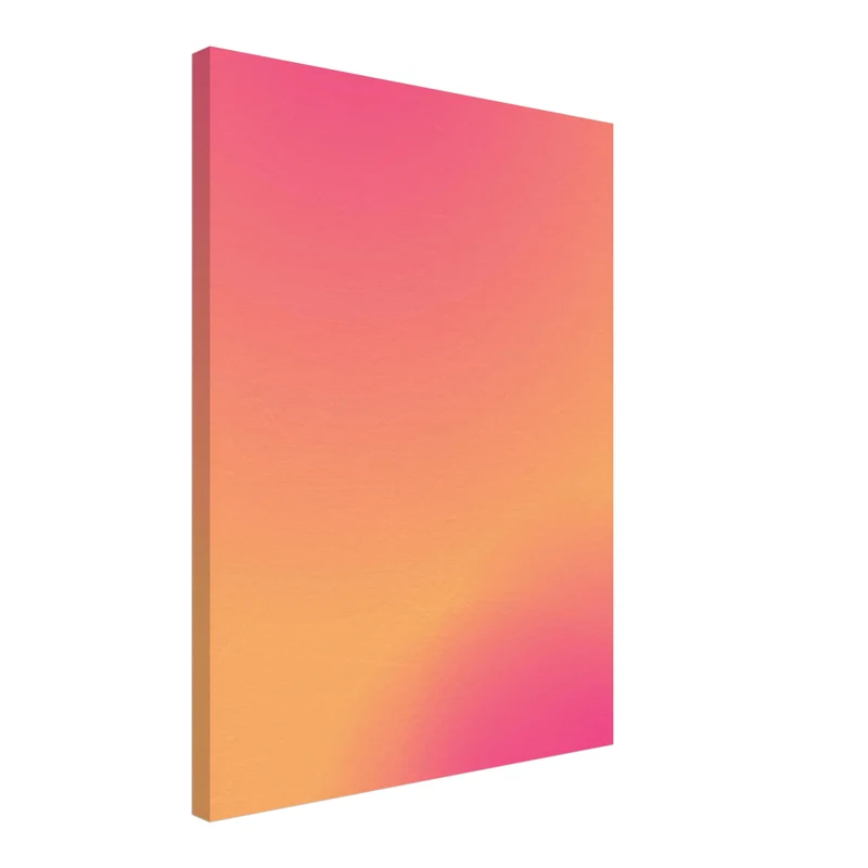 Aura rosa-orange Vol. I Leinwand