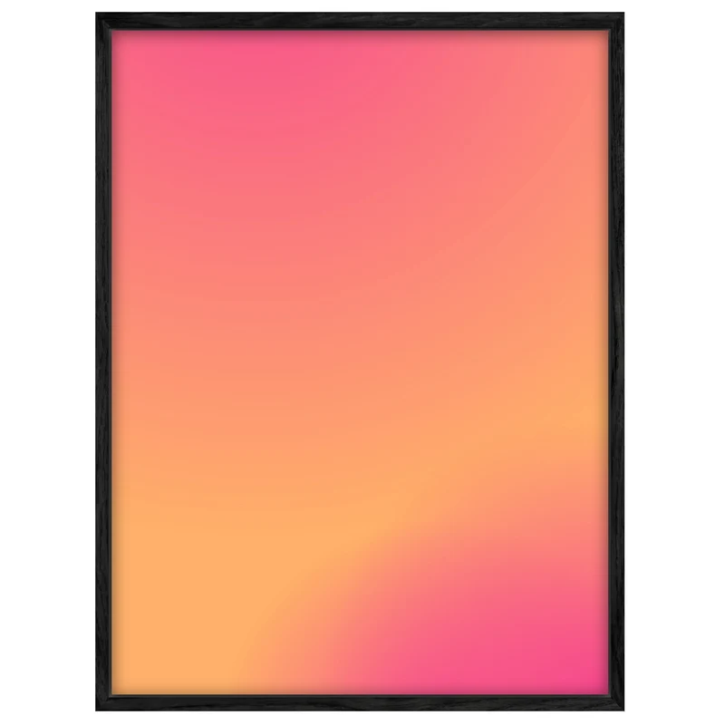 Aura rosa-orange Vol. I Leinwand