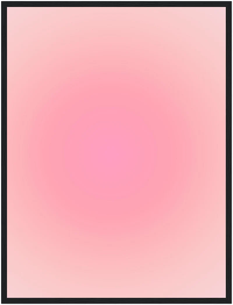 Aura Sonnenstrahlen-rosa Poster