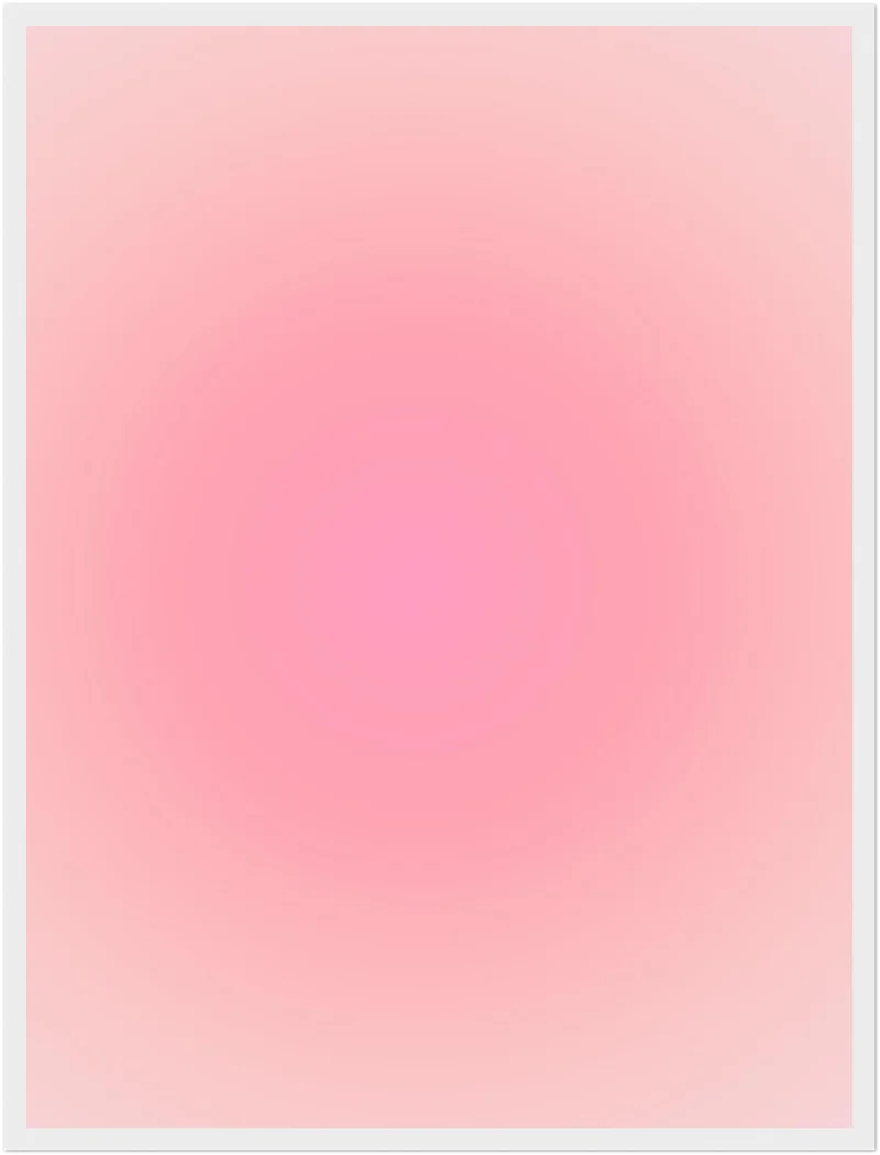 Aura Sonnenstrahlen-rosa Poster