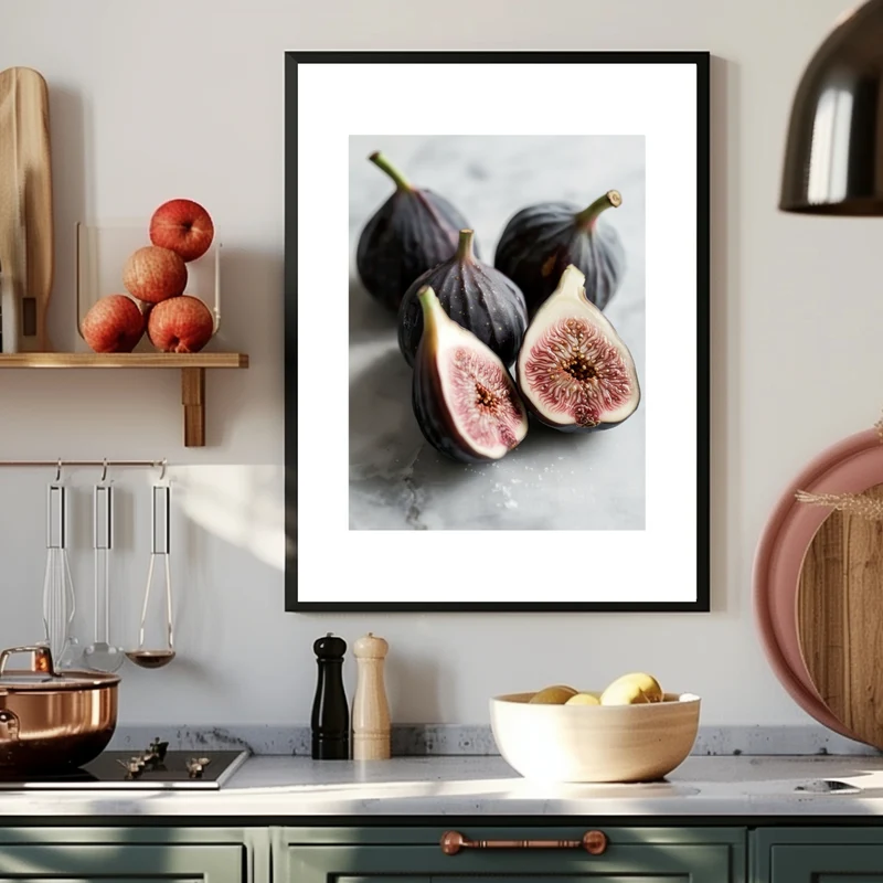 Frische Feigen Stillleben Poster