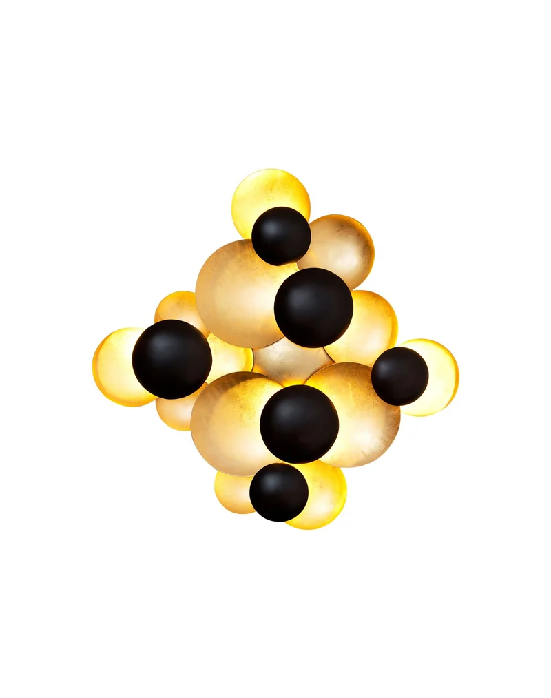 LED-Wandlampe Bolladaria Gigante 9-flammig dimmbar