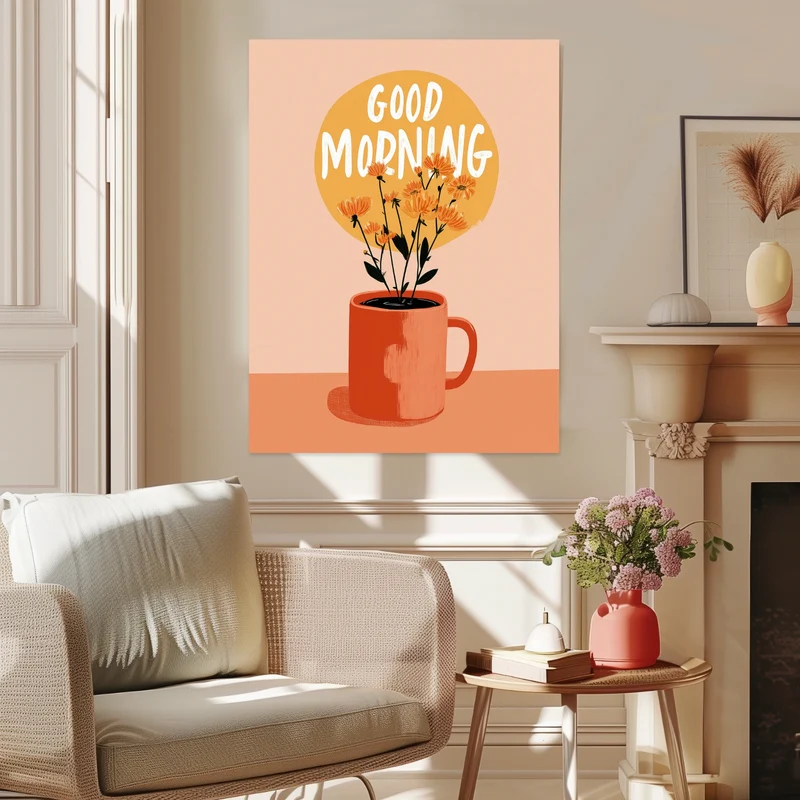 Good Morning Leinwand