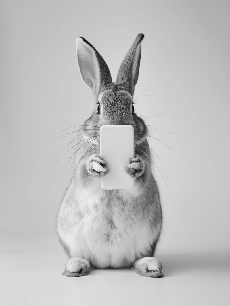 Hase Handy Poster
