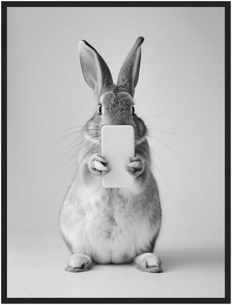 Hase Handy Poster