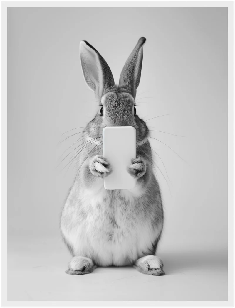 Hase Handy Poster