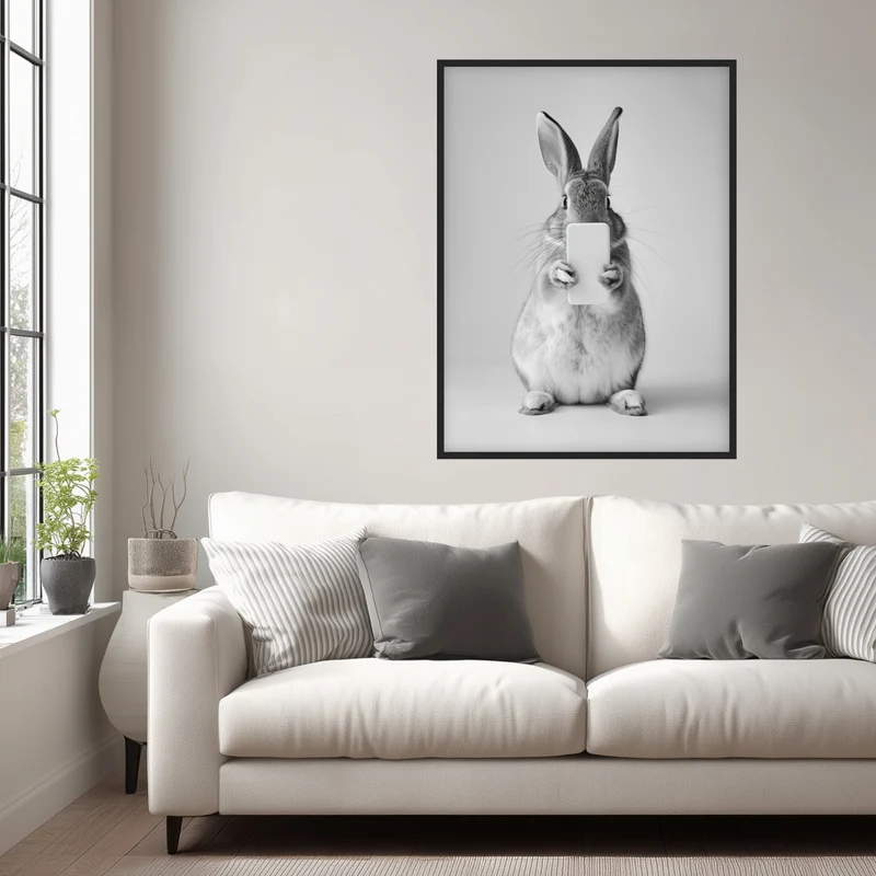 Hase Handy Poster