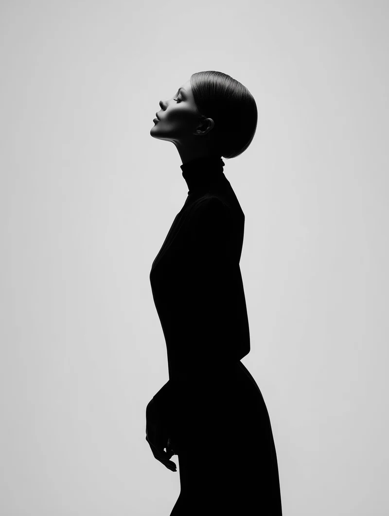 Elegante Silhouette Poster