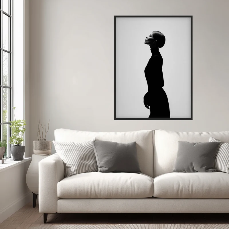 Elegante Silhouette Poster