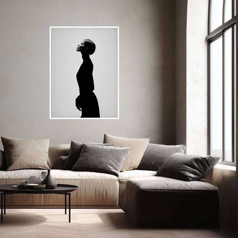 Elegante Silhouette Poster