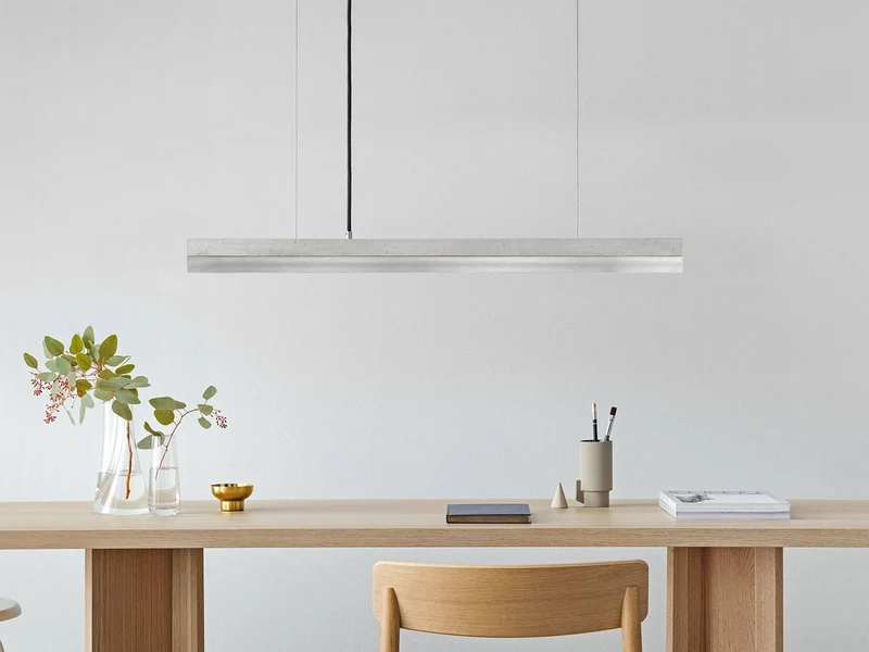 Gantlights C2 LED-Hängelampe 92cm dimmbar Beton