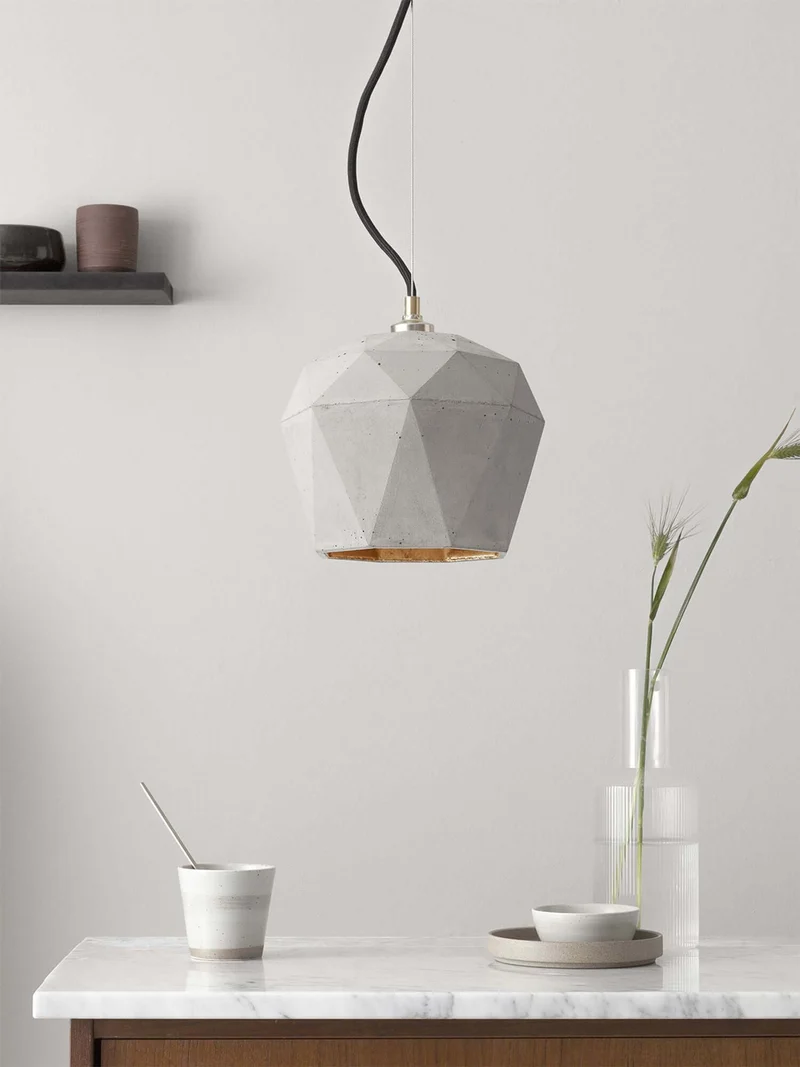 Gantlights T3 Hängelampe aus Beton