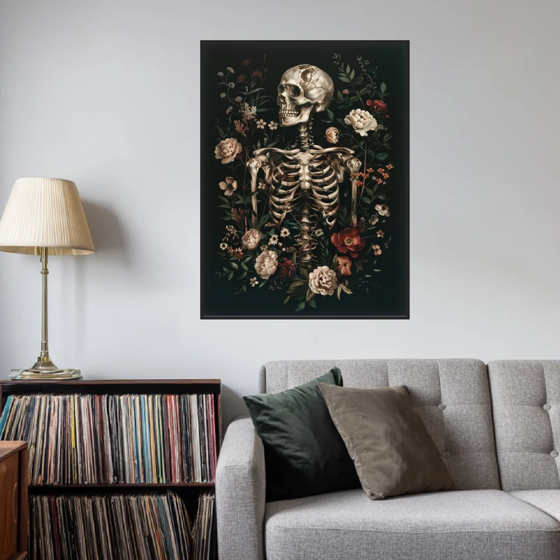 Vergängliche Blüten Poster