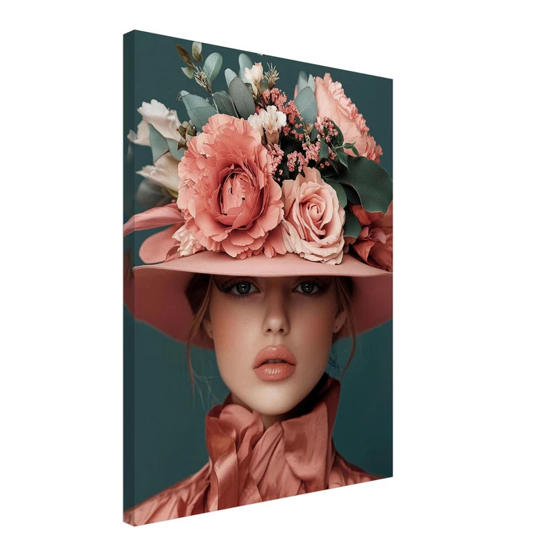 Blumen der Eleganz Leinwand