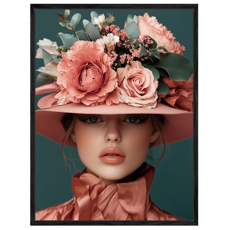 Blumen der Eleganz Leinwand