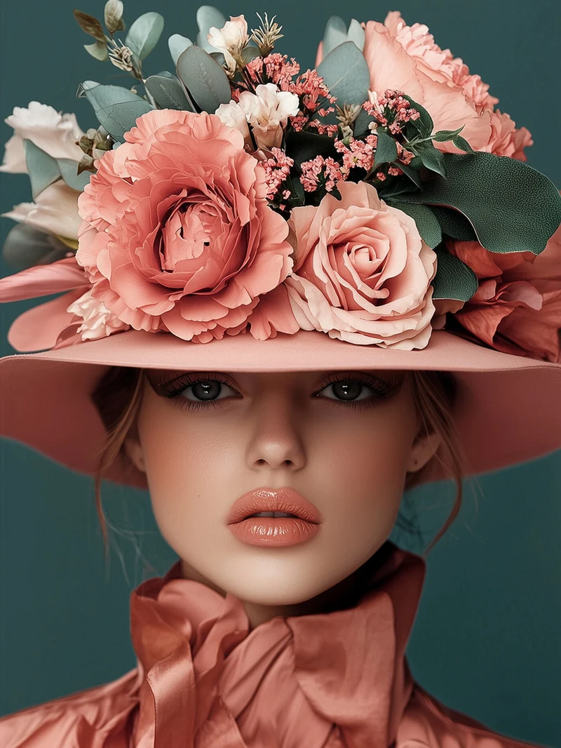 Blumen der Eleganz Poster