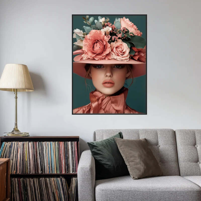 Blumen der Eleganz Poster