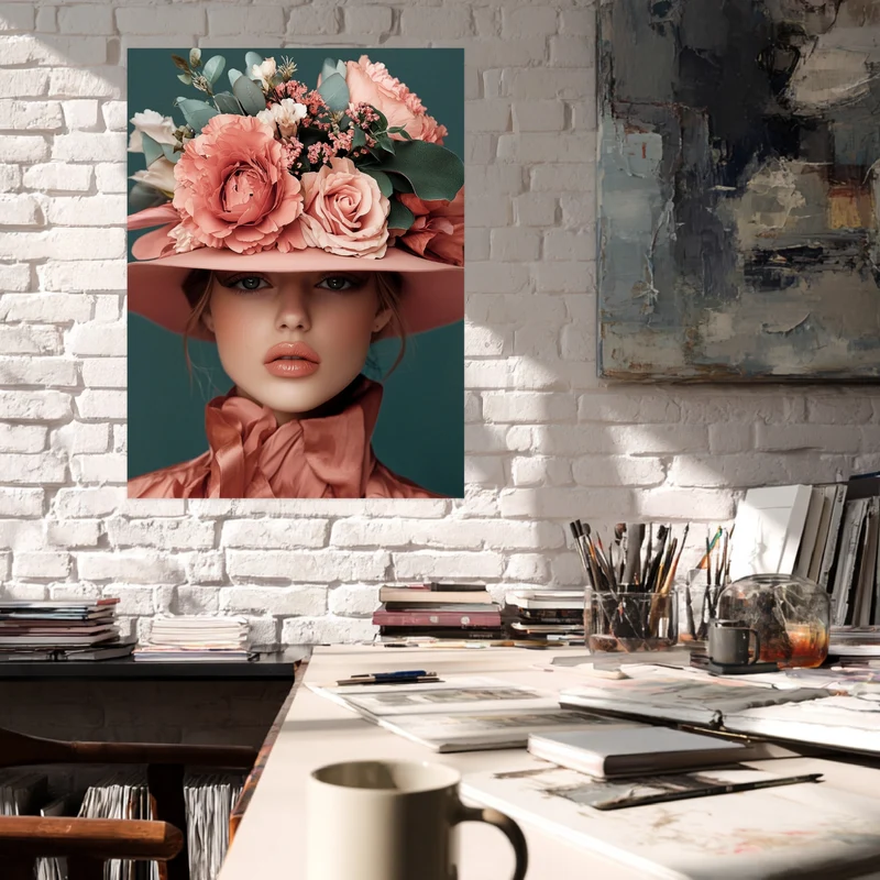 Blumen der Eleganz Poster