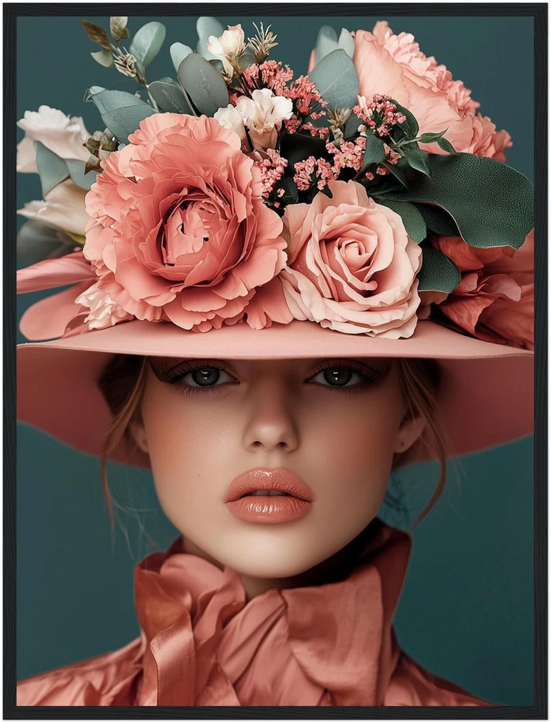 Blumen der Eleganz Poster