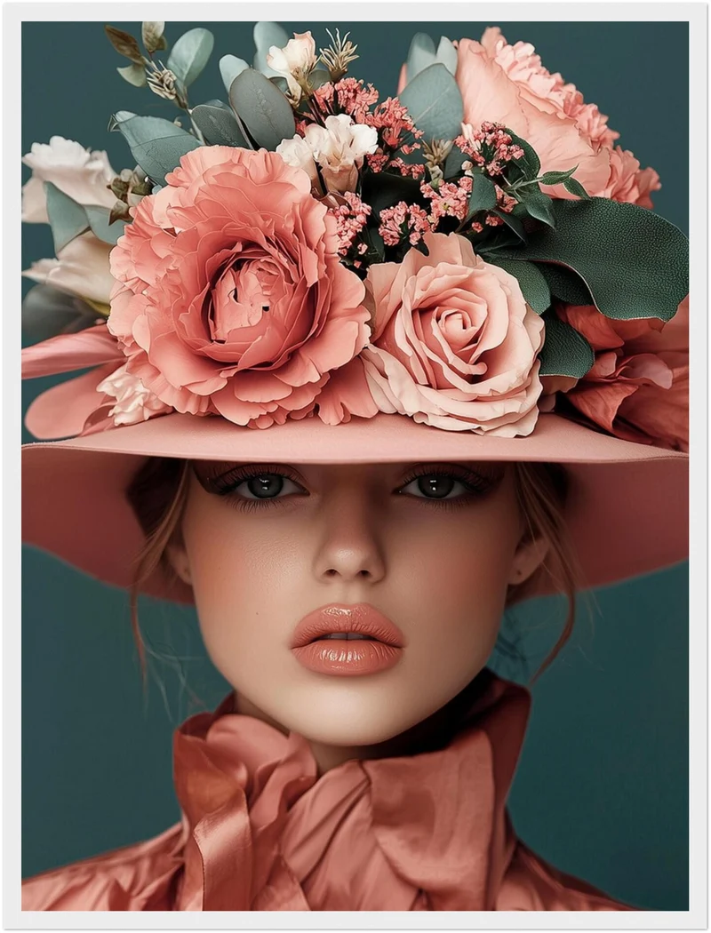 Blumen der Eleganz Poster