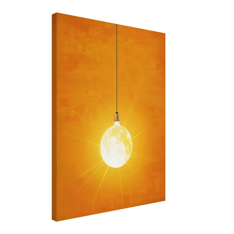 Leuchtende Illusion Leinwand