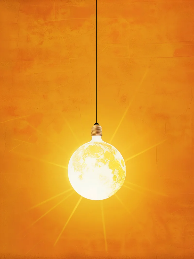 Leuchtende Illusion Poster