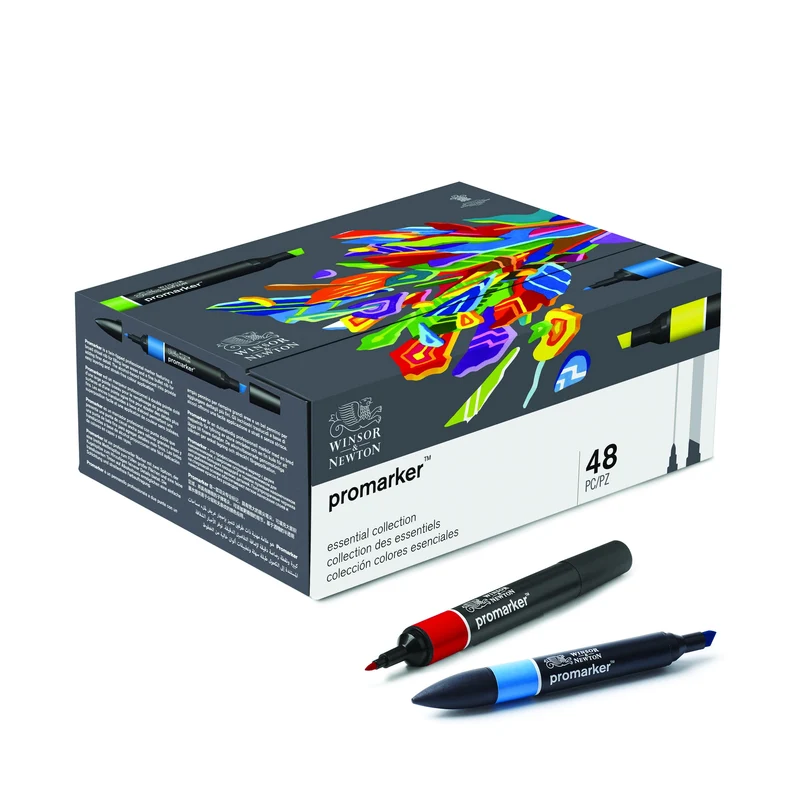 Winsor & Newton - ProMarker Essential Collection 48 Set