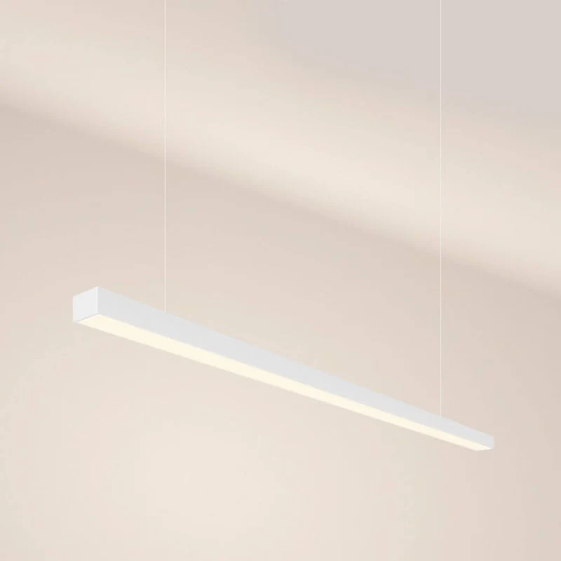 s.luce Oris LED-Linienlampe Büro-Pendelleuchte XL nach Maß 2700K