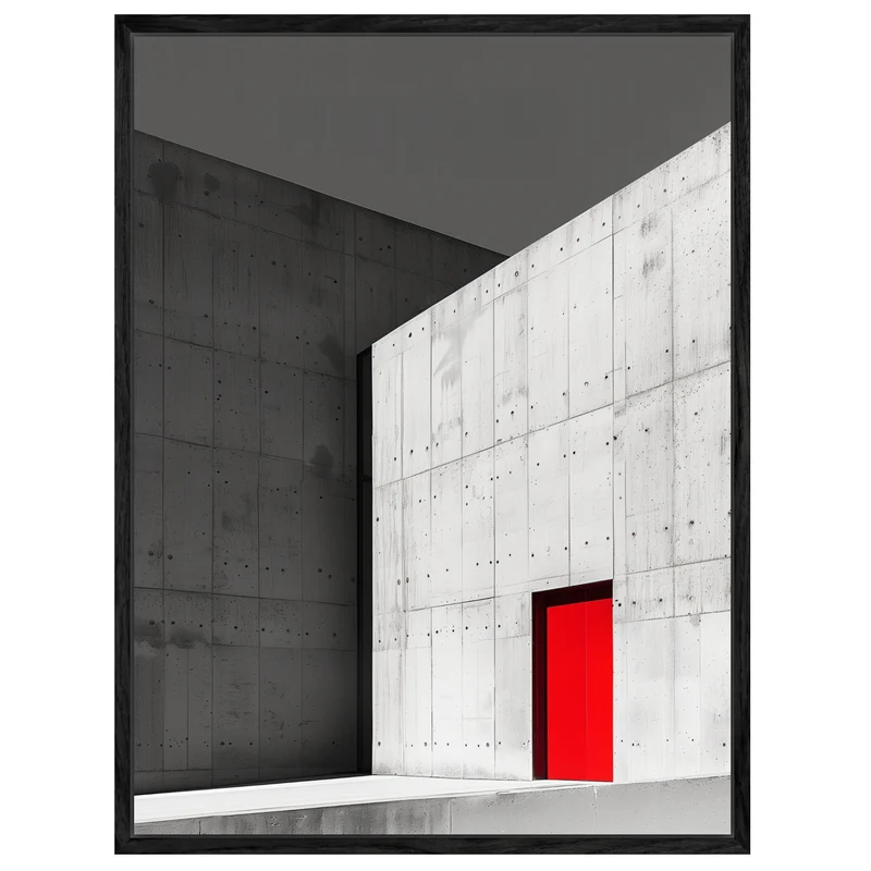 Kontrast der Moderne Leinwand