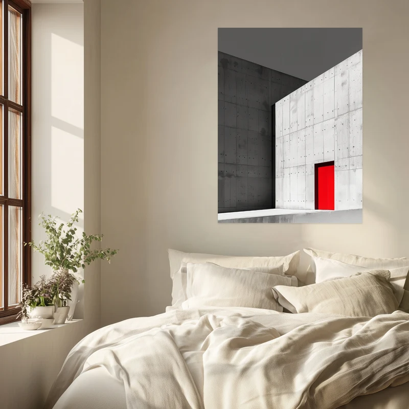 Kontrast der Moderne Poster