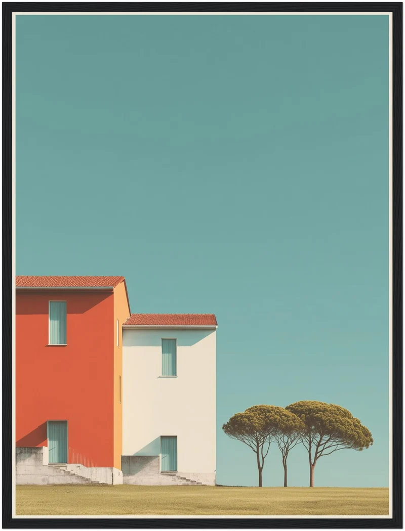 Klares Sommerhaus Poster