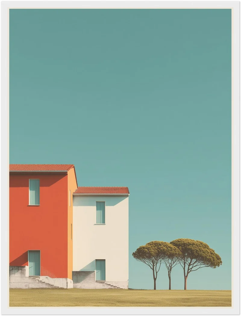 Klares Sommerhaus Poster
