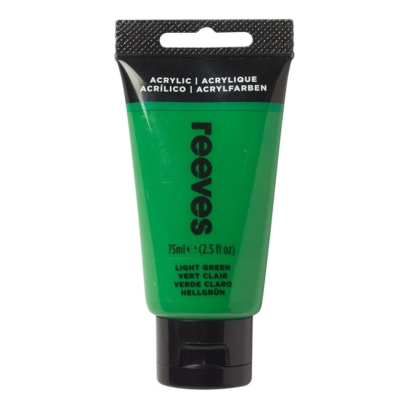 Reeves - Light Green - Fine Acrylic - 75ml
