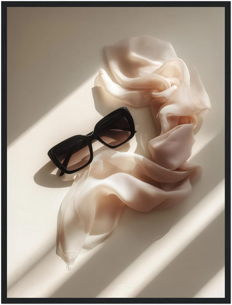 Eleganz im Licht Poster