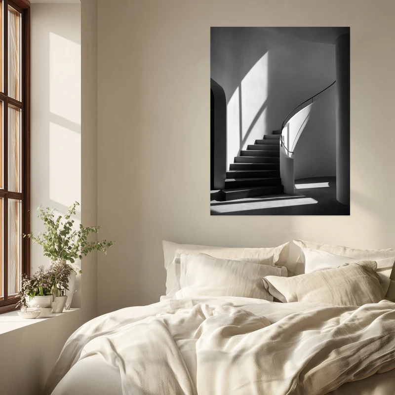Treppe Leinwandbild