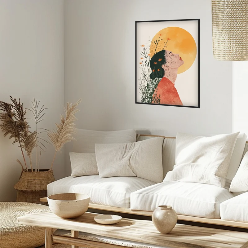 Sonnenblumenklang Poster
