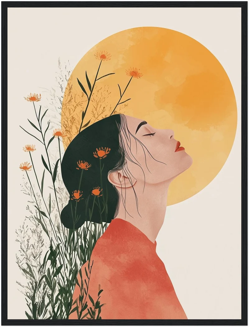 Sonnenblumenklang Poster