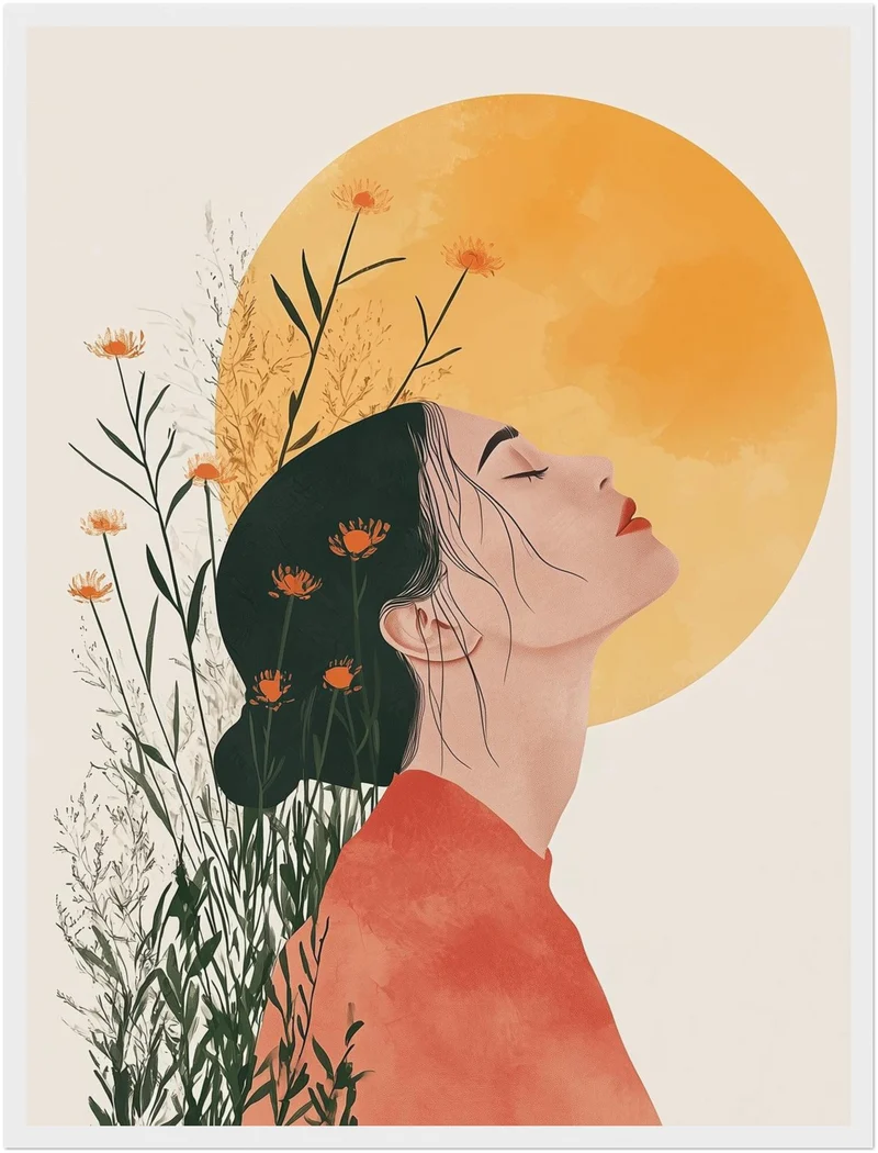Sonnenblumenklang Poster