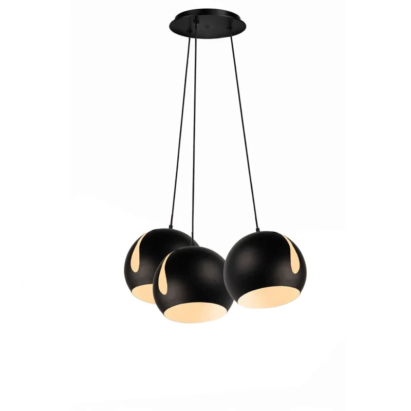 s.luce Ball Cluster Mehrfach-Pendelleuchte 3-flammig 3x20cm