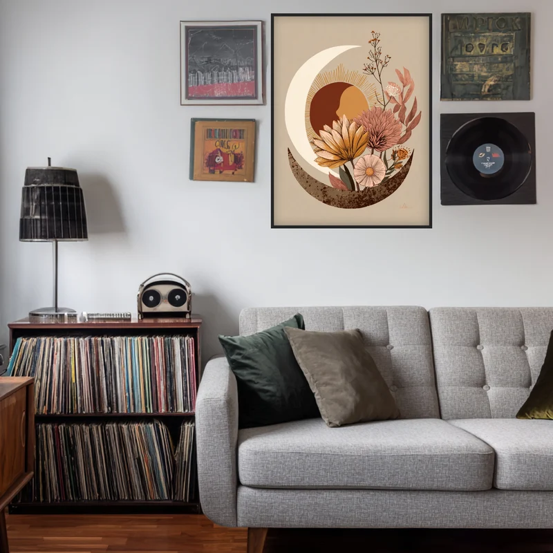 Luna Blütenpracht Poster
