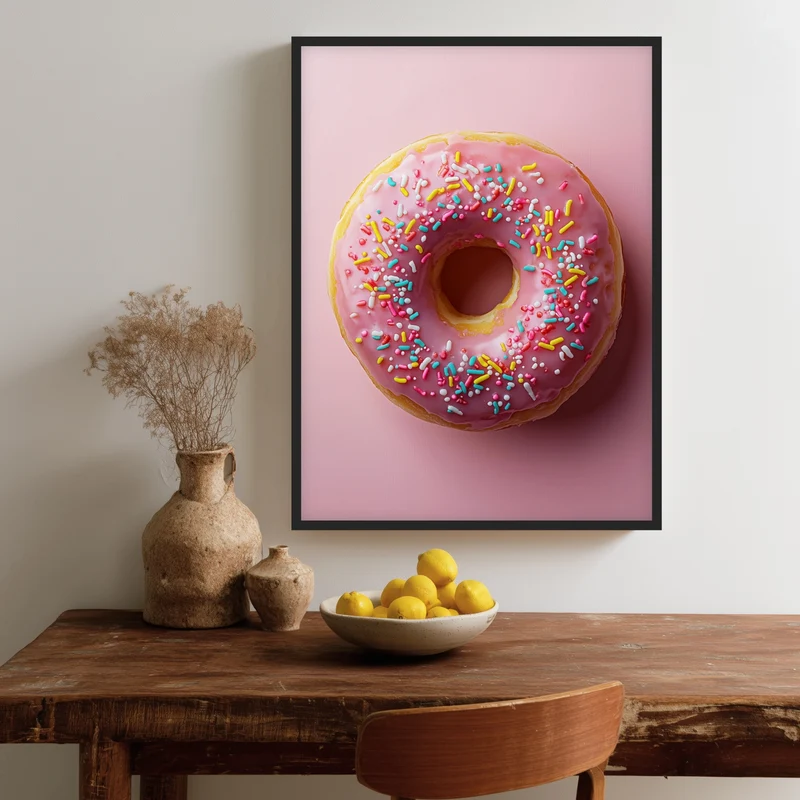 Fröhliches Zuckerglück Poster